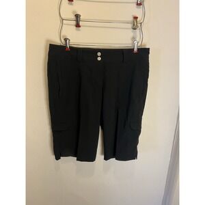 Nike Tour Performance Black Golf Modern Rise Stay Cool Dri Fit Shorts Size m